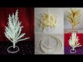 How To Make Coconut Flower Using Plastic Wire
