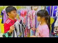 At The Clothes Store