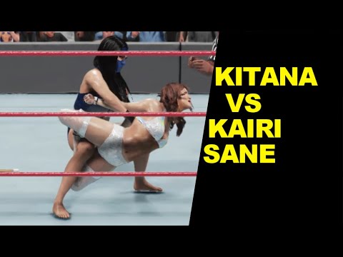 WWE 2K19 Kitana vs Kairi Sane - Submission