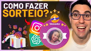 Download Lagu COMO FAZER QUALQUER SORTEIO NOVO MÉTODO | INSTAGRAM | DE GRAÇA E SEM LIMITE DE USO! CHATGPT Thumbnail