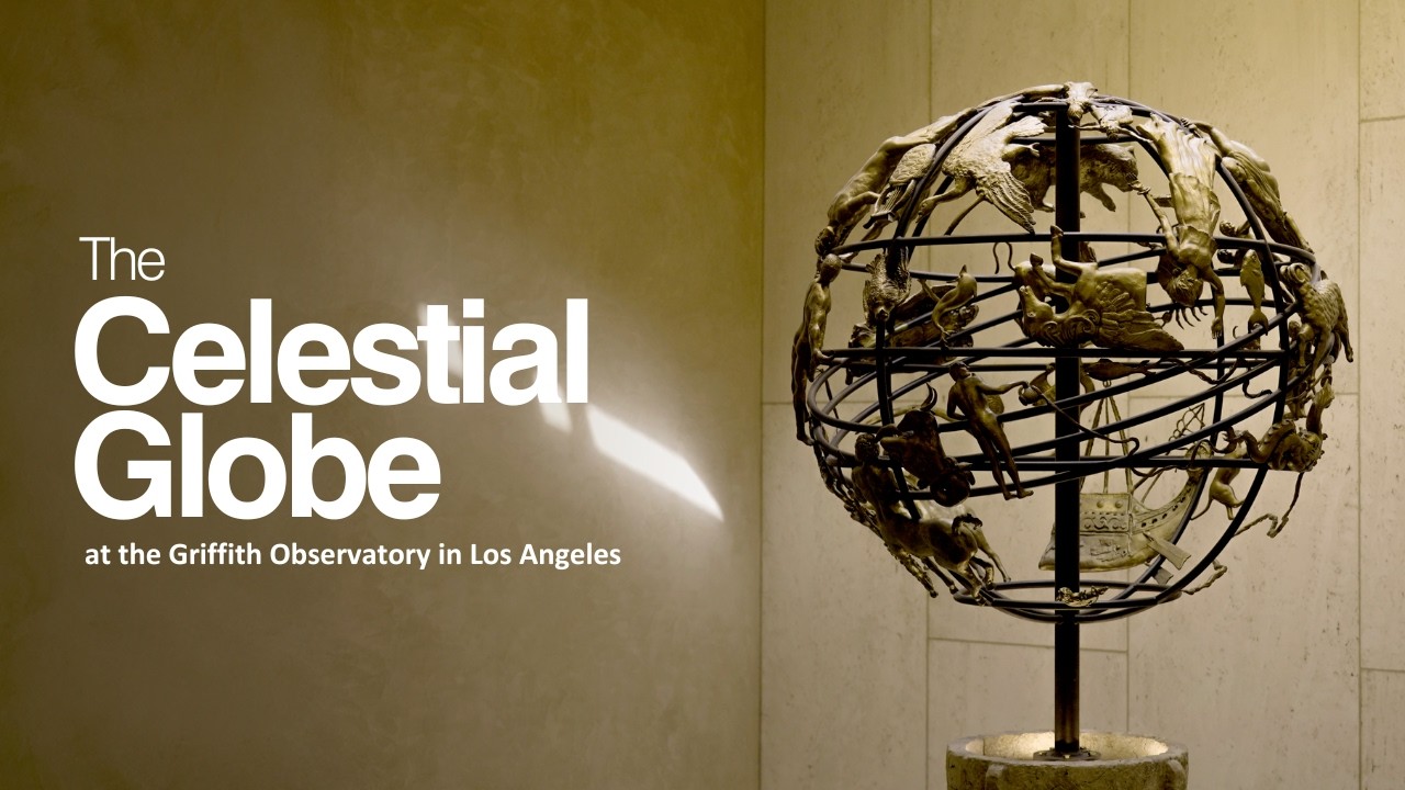 The Celestial Globe at the Griffith Observatory in Los Angeles, CA