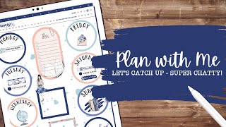 SUPER CHATTY! Catching Up with You All 😅 | Weekly Plan with Me Using Goodnotes 6 on My iPad