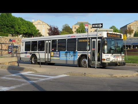 NFTA Metro Bus #2206 at University Station