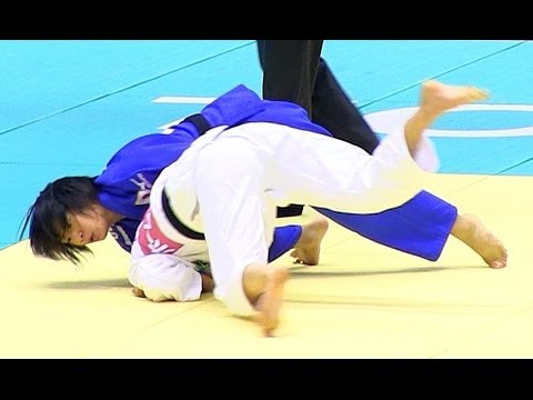 Judo 近藤亜美 × ブリジーダ(1R) 柔道ｸﾞﾗﾝﾄﾞｽﾗﾑ東京2013-1129