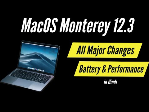macos monterey 12.3 I Changes & Bug Fixes in Hindi I TechnoaddictsIndia
