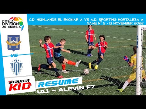 CD Highlands el Encinar A vs AD Sporting Hortaleza A - Primera Division Autonomica Grupo 1 Jornada 5