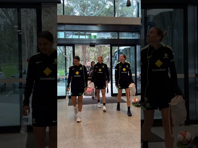 Rollin' up for Day 2️⃣ 🚌#Matildas
