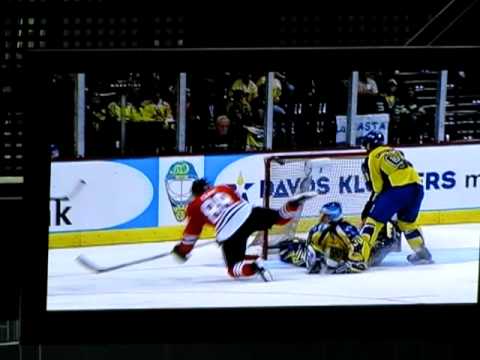 Victoria Cup 2009 Exhibition Game Zurich Chicago Blackhawks vs HC Davos