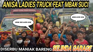 Download lagu KESERUAN ANISA LADIES TRUCK FEAT MBAK SUCI BAWA TRUCK SELINDA GARAGE DISERBU MANIAK ! mp3 Download lagu KESERUAN ANISA LADIES TRUCK FEAT MBAK SUCI BAWA TRUCK SELINDA GARAGE DISERBU MANIAK ! mp3