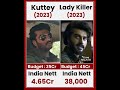 Kuttey VS Lady Killer Movie Comparison Box Office Collection Viral Trending Shorts Kuttey
