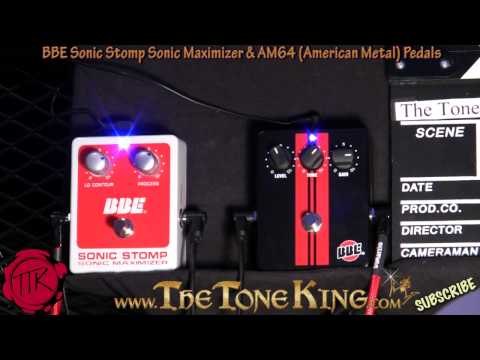 BBE Sonic Stomp Sonic Maximizer AM64 American Metal Dean Guitars AT3000 ML Winter NAMM 2011 '11