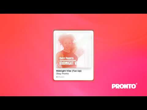 Okay Pronto — Midnight Vibe (Visualizer)