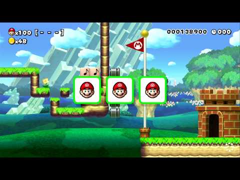 KINKY LIMPING ~ NORMAL 100 MARIO CHALLENGE - SUPER MARIO MAKER - NO COMMENTARY 1bc