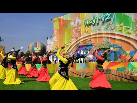 Nauryz in Kazakhstan. Almaty 2022. Celebration.