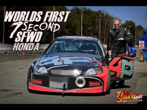 Worlds First 7 second SFWD Honda: Shawn Ramey