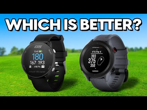 GPS Golf Watch Showdown: Shot Scope G5 vs. Garmin Approach S12