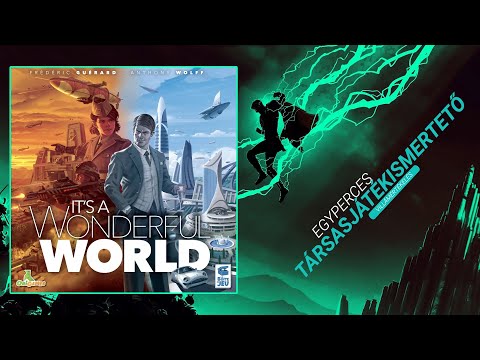 Egyperces társasjátékismertető | #107. Egy szép új világ - Game-Obscura