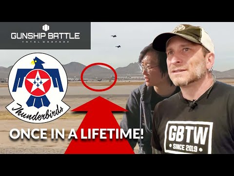 We Got EXTREMELY Lucky! | Nellis Air Force Base - Home of the Thunderbirds
