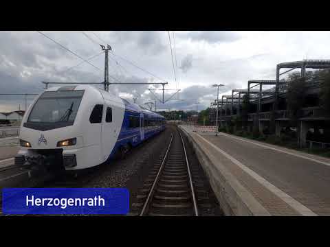 Führerstandsmitfahrt (Cabview) | RB33 | Aachen - Essen | BR 425