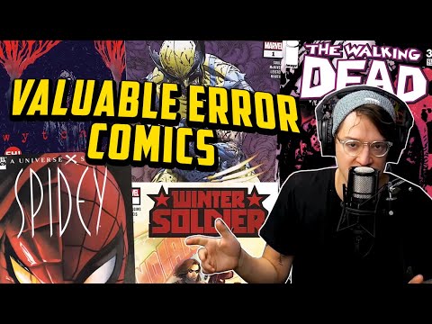 5 Valuable Error Comics to Watch For // KeyCollectorComic's Error Category