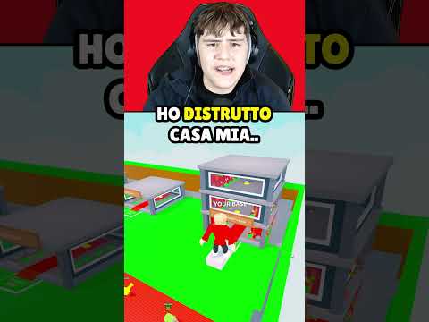HO DISTRUTTO CASA MIA SU ROBLOX!