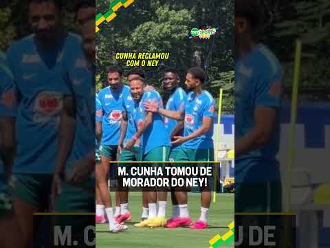O CUNHA SÓ FOI DEFENDER O RAPHINHA E LEVOU JUNTO… 🇧🇷🤣 #shorts
