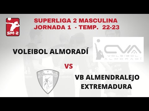 Partido de Superliga 2 - 2022/2023 CV Almoradi - VB Almendralejo