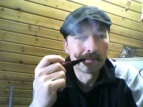 Pfeife rauchen: Alten Dunhill ''Aromatic'' rauchen