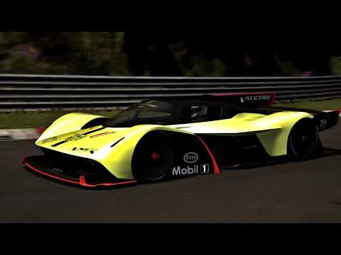 Aston Martin Valkyrie AMR Pro Concept on Nurburgring (Logitech G29)