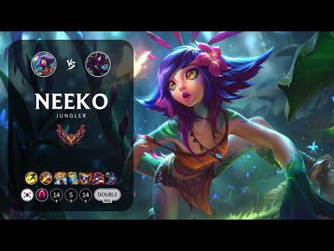 Neeko Jungle vs Kha'Zix - KR Grandmaster Patch 13.15