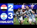 Argentina Vs Egypt 3 2 Highlights Leo Messi Goal Enzo Fernández Goal World Cup 2026