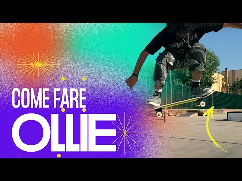 Come fare OLLIE (Skate Tutorial ITA)