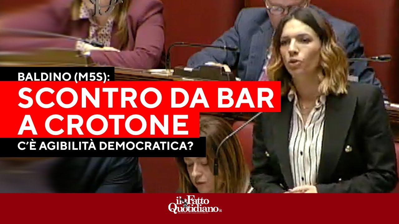 Violenza fisica del sindaco contro un consigliere, Baldino: "C'è agibilità democratica a Crotone?"