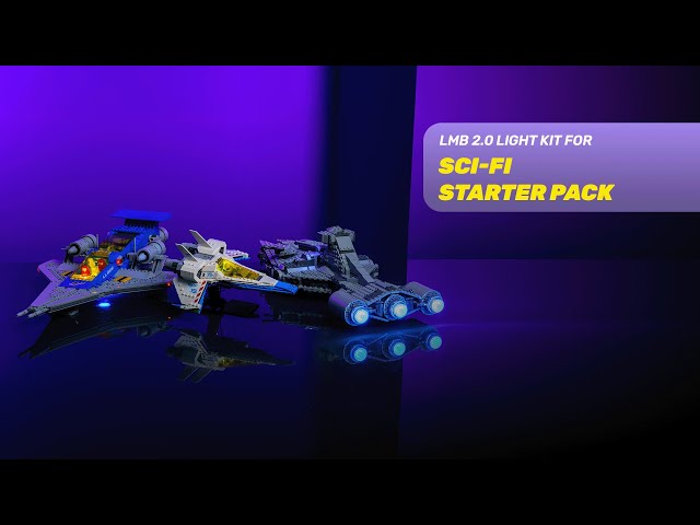 Vidéo teaser pour LIGHT MY BRICKS - Sci-fi Starter Pack