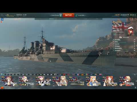 WoWS Replay HMS Exeter