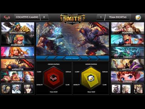 SWC NA Qualifiers Week 2 Finals - Cognitive Gaming vs. Team Dignitas