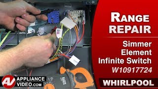 Whirlpool Stove - Element Stays On - Simmer Infinite Switch Repair and Diagnostic
