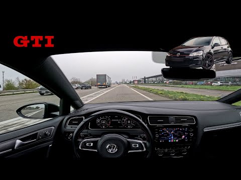 POV - Driving To School - VW Golf 7 GTI Performance