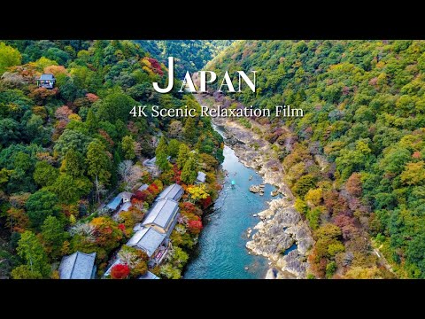 Japan 4K - Scenic Relaxation Film with Calming Music