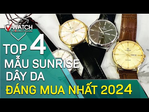4 Mẫu Đồng Hồ Sunrise 1143PA Dây Da Giá Rẻ - Đáng Mua Nhất Năm 2024 | Đồng Hồ The Watch