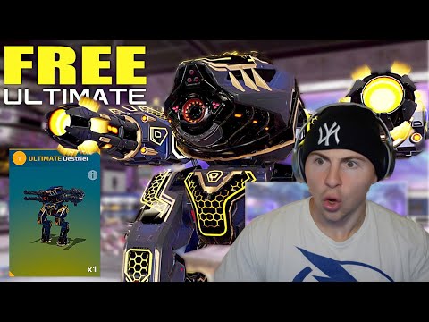 Pixonic Just Gave Every Player A FREE Ultimate Destrier! [Not Clickbait] Rare W | War Robots