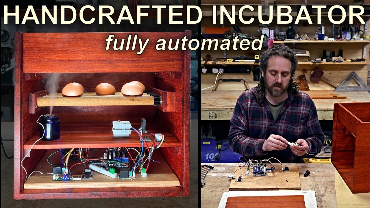 Fully Automated Arduino Egg Incubator | Woodworking Build