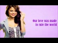 Forget Forever-Selena Gomez (Lyrics Video) 