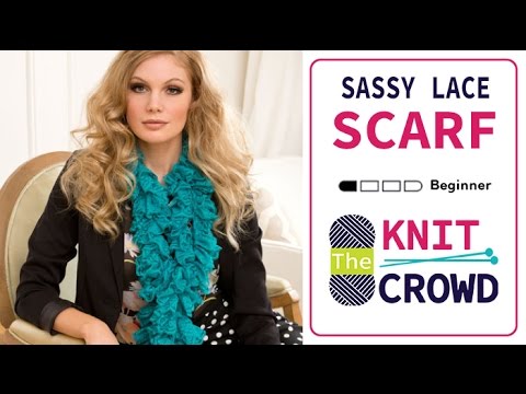 Knit with Sassy Lace Yarn
