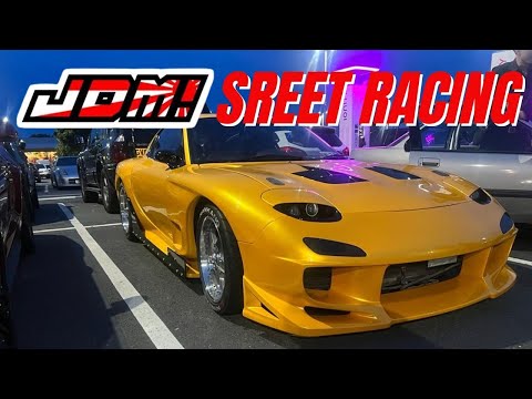Modified JDM cars go street racing in London
