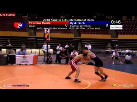 Sunkist Open - Freestyle - 55kg Final - Yasuhiro Morita vs. Ryak Finch