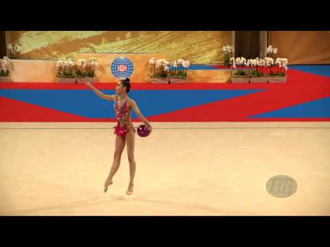 PAK Jin A (PRK) - 2018 Rhythmic Worlds, Sofia (BUL) - Qualifications Ball