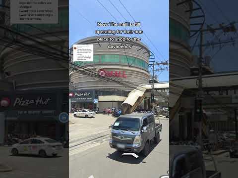 Antes e agora: Gaisano Mall de Davao