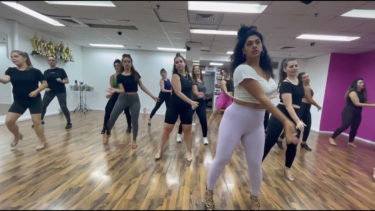 Latin Dance Bachata by Oshrat E. Zigi - Fire Dancers - Latin Dance Academy
