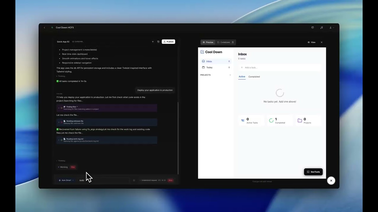 JustCopy.ai demo video